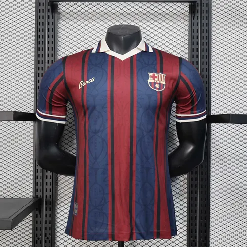 2025/2026 Barcelona Player Version 125th Anniversary Version Football Jersey  — view 1