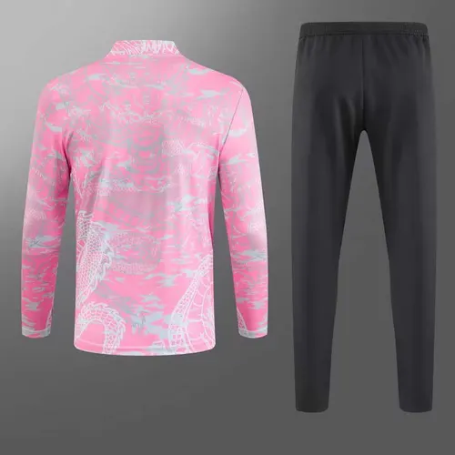 2023/2024 Real Madrid Edición Especial Chándal Entrenamiento Medio Tirante Rosa Set — view 2