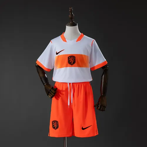 2026 Netherlands Away Football Shirt  Kids Size — view 1