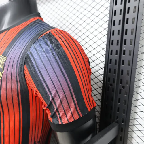 Maillot édition spéciale version joueur Barcelona 2026/2027 Orange Violet Football   — view 7