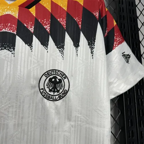1994 Retro Germany Home Soccer Jersey Football Shirt   — view 7