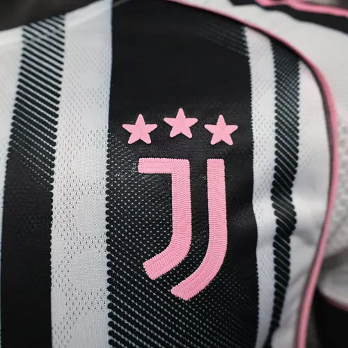 2025/2026 Versão Jogador Juventus Home Camisa de Futebol   (Com Patrocinadores) — view 5