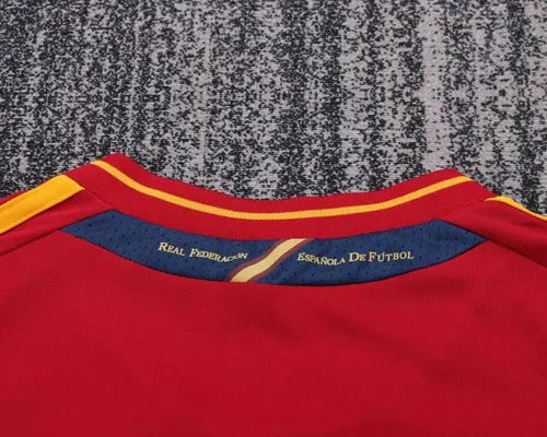 2012 Retro Spanien Heim-Fußballtrikot   Kindergröße — view 3