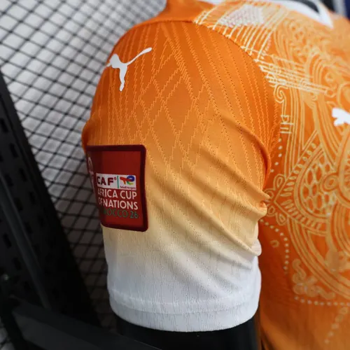 2026 Player Version Ivory Coast National Team Special Edition Orange Football Jersey   — view 6