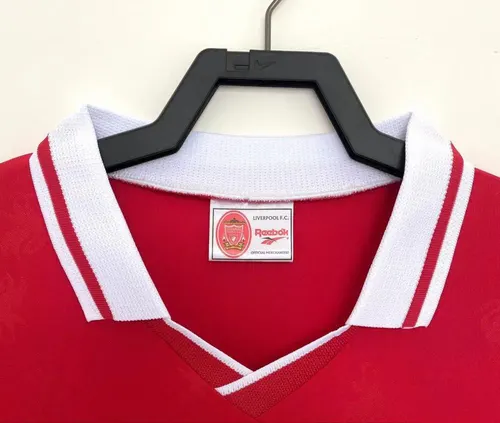 1996/1997 Retro Liverpool Heim Fußballtrikot Langarm Thailand Qualität — view 3