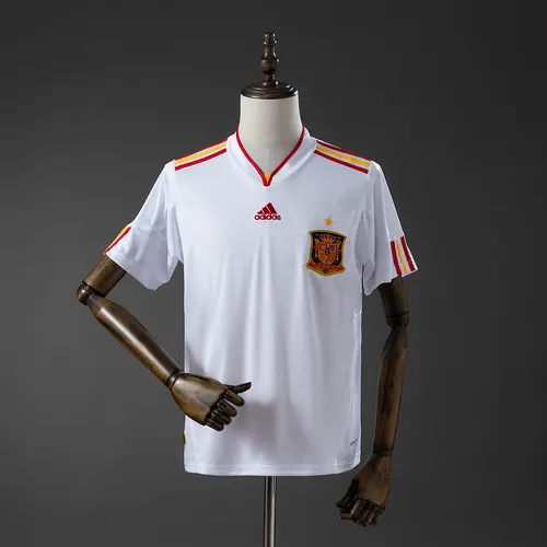 2011/2012 Retro España Visitante Camiseta de Fútbol AAA calidad aficionado — view 1