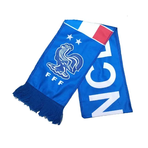 Écharpe de supporter France FFF (Bleu royal)