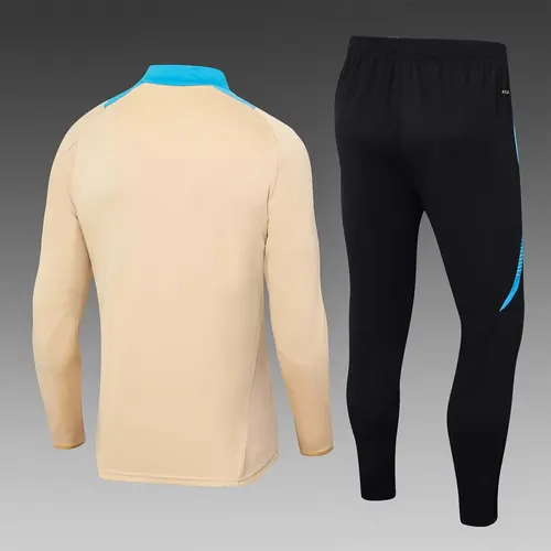 2024 Conjunto de Entrenamiento Semisubido Argentina Caqui Camiseta de Fútbol AAA calidad fan — view 2