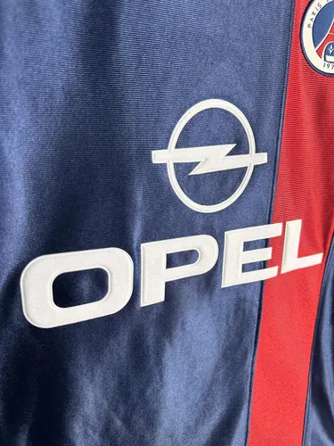 2001/2002 Retro Langarm Psg Paris Saint-Germain Heim Fußballtrikot  — view 4