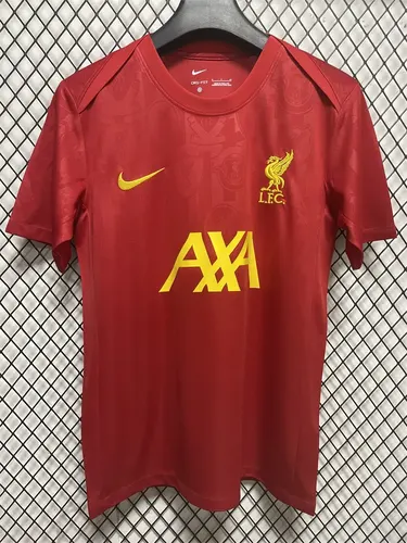 2024/2025 Liverpool Vorbereitung Training Rotes Trikot  — view 1