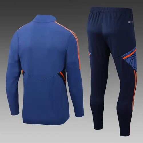 Conjunto de Treino Manchester United Meio Puxão Azul 2022/2023  — view 2