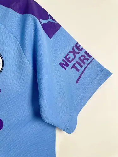 Camisa de Futebol Retro Manchester City Home 2019-2020 Qualidade Tailândia — view 8
