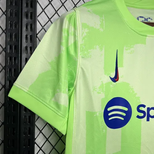 Camisa de Futebol Barcelona Terceira Fora 2024/2025  — view 6