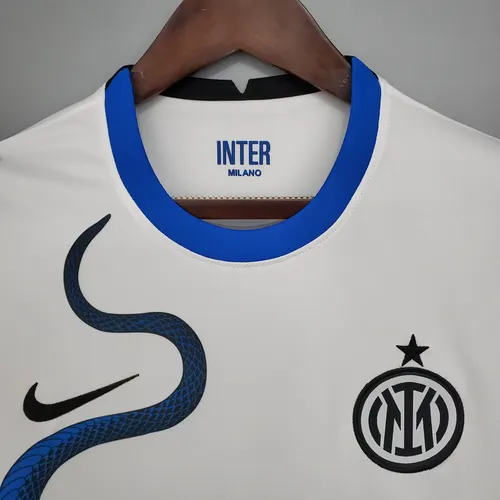 Internazionale Milan Football Jersey White 2021/2022  Away — view 3