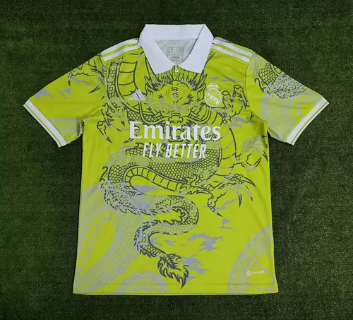 Camisa de Futebol Real Madrid Fluorescente Dragão Chinês 2023/2024 — view 1