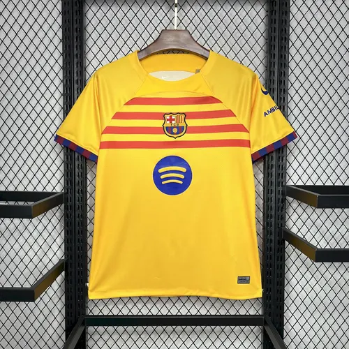 Camiseta de Fútbol Cuarta Equipación Visitante 2024/2025 Barcelona Calidad Thai — view 1