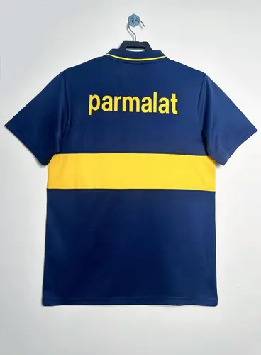 1993-1995 Rétro Boca Juniors Maillot Domicile Football  — view 2
