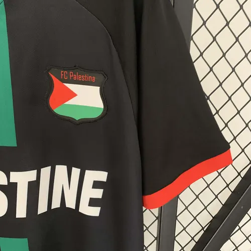 2023-2024 Palästina Heim Fußballtrikot  — view 7