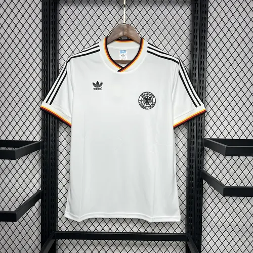 1986 Retro Soccer Jersey Germany Home — view 1