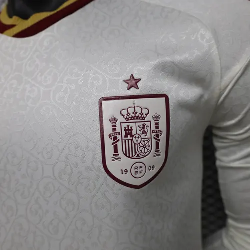2026 Version Joueur Maillot Extérieur Manches Longues Équipe Nationale Espagne AAA qualité fan — view 5