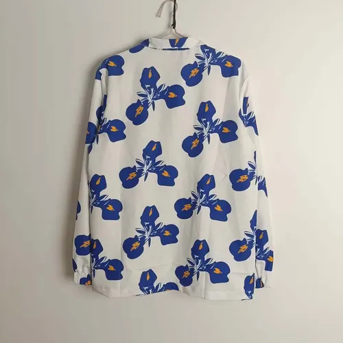 Chaqueta Cortavientos Blanca de Fútbol de Francia 2025 AAA calidad aficionado — view 2