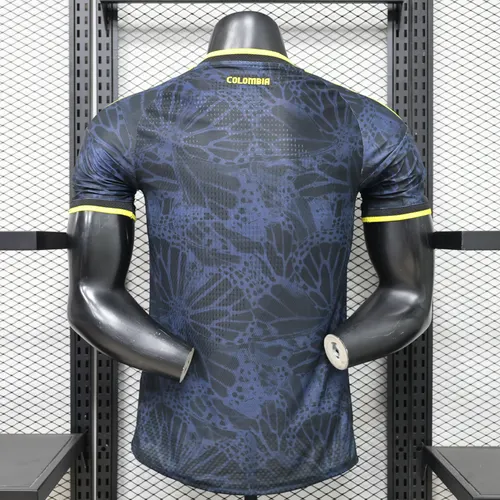 2026 Kolumbien Weltmeisterschaft Sonderausgabe - Schwarz Spieler Version Trikot — view 2