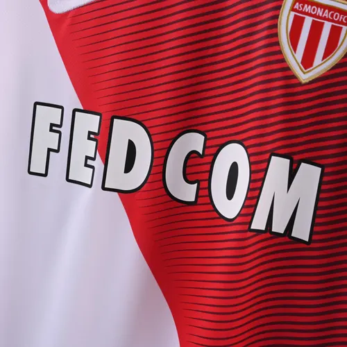 2016/2017 Retro AS Monaco Home（League version）Football Shirt   — view 5