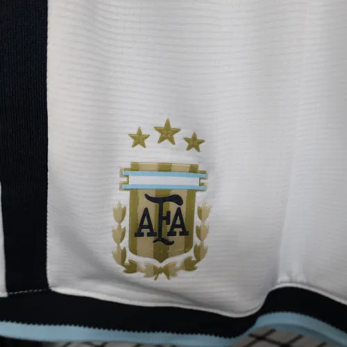 2026 Player Version Argentina National Team Home White Shorts  — view 6