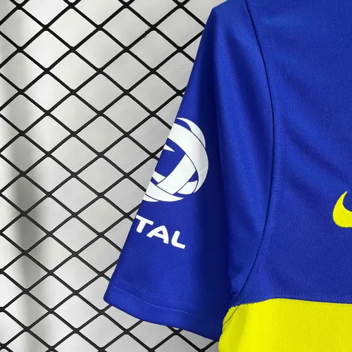 2010/2011 Retro Boca Juniors Home Football Jersey   — view 8
