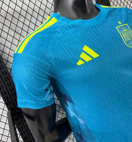 2026 Versión Jugador Spain National Team Goalkeeper Football Jersey   — view 7