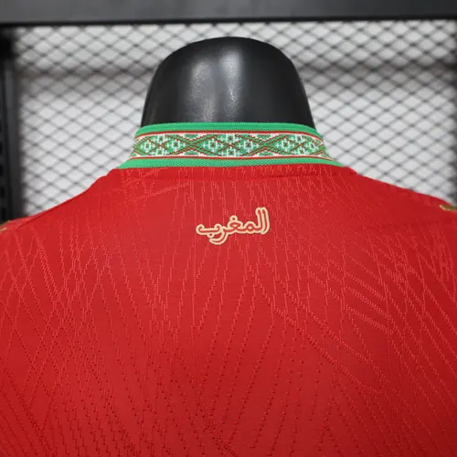 2026 Player Version Morocco National Team Home Football Jersey   — view 4