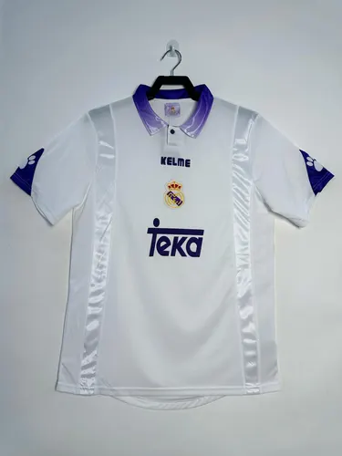 1997/1998 Retro Real Madrid Home Soccer Jersey  — view 1
