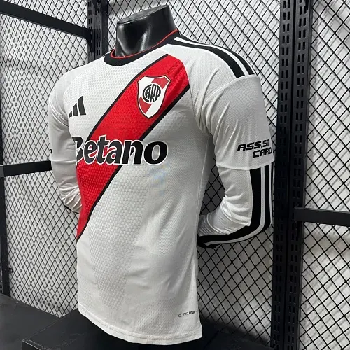 Camiseta de Fútbol Local River Plate Manga Larga Versión Jugador 2026/2027   — view 3