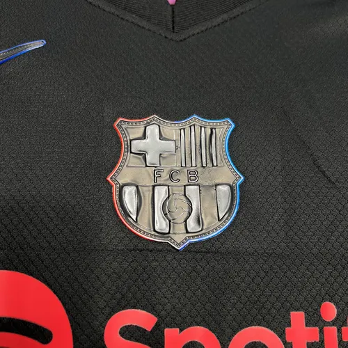Camisa de Futebol Barcelona Fora 2024/2025  Tamanho Infantil — view 4