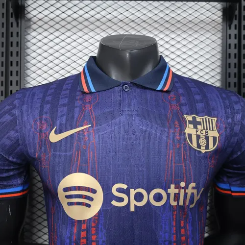 2025/2026 Barcelona Versão Jogador Edição Especial 10 Football Jersey  — view 3