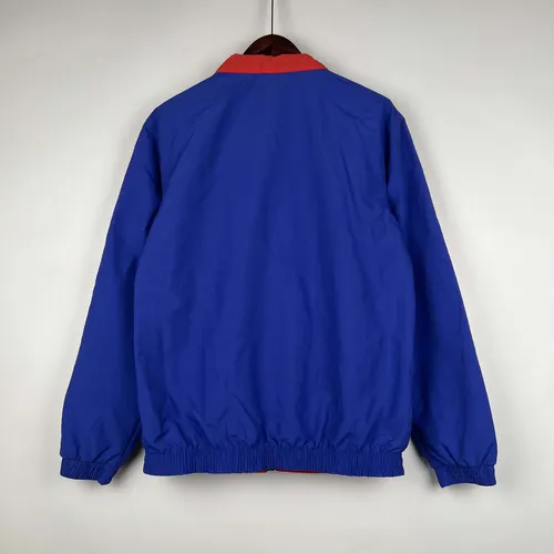 2023-2024 Flamengo Lässig Wende-Windbreaker (Blau-Rot) Fußballtrikot AAA fan-gradät — view 3