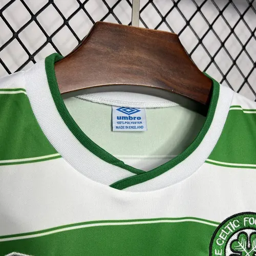 1985/1987 Retro Celtic Heim Fußballtrikot  — view 4