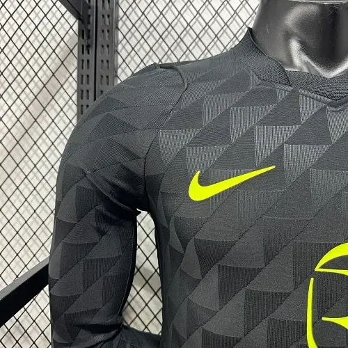 Camisa de Futebol Atlético de Madrid 2026/2027 Fora Manga Longa Versão Jogador   — view 6