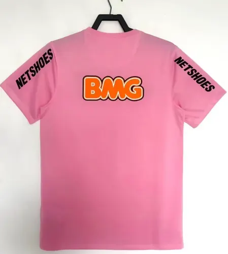 2012 Camiseta de Fútbol Retro Rosa Santos   — view 2
