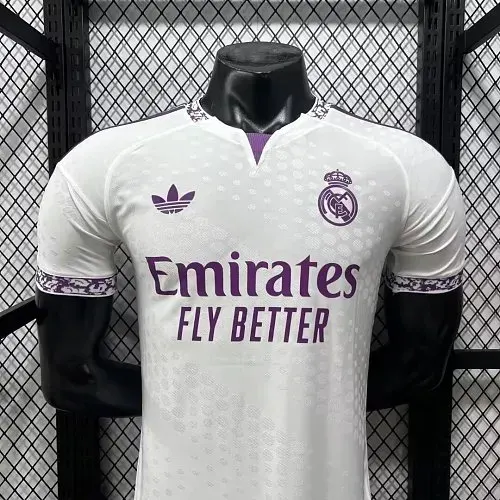 2026/2027 Version Joueur Édition 125ème Anniversaire Blanc 02 Maillot de Football Real Madrid  landaise — view 3