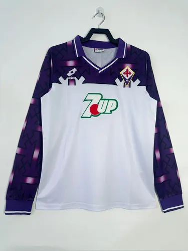 Maillot de football extérieur manches longues rétro Fiorentina 1992/1993  — view 1