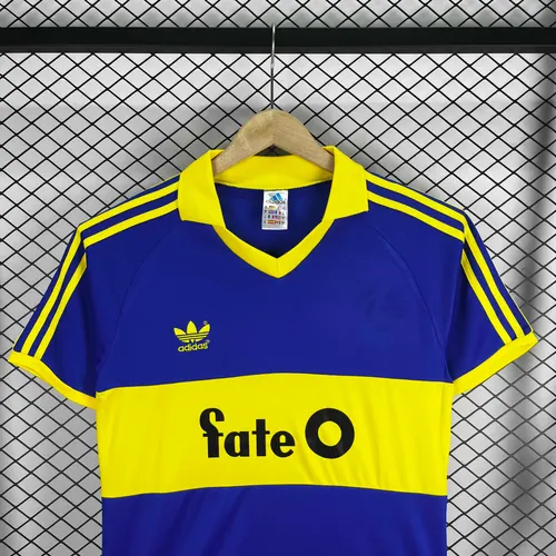 1986/1988 Retro Boca Juniors Home Football Jersey   — view 3
