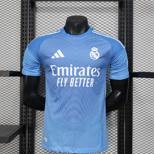 2025/2026 Player Version Real Madrid Sonderedition Blau Fußballtrikot 