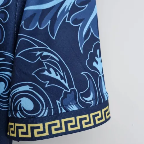 2022 Italien Gedenkedition Blau Fußballtrikot — view 8