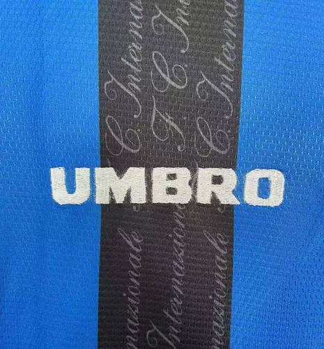 1997/1998 Retro Camiseta Local Internazionale Milan Manga Larga  — view 7