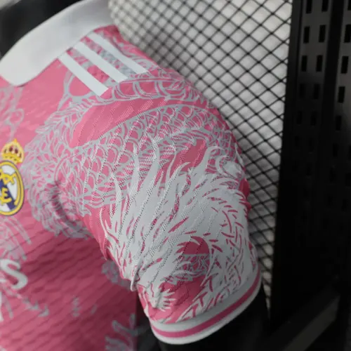 2025/2026 Player Version Real Madrid Special Edition Pink Football Jersey  — view 7