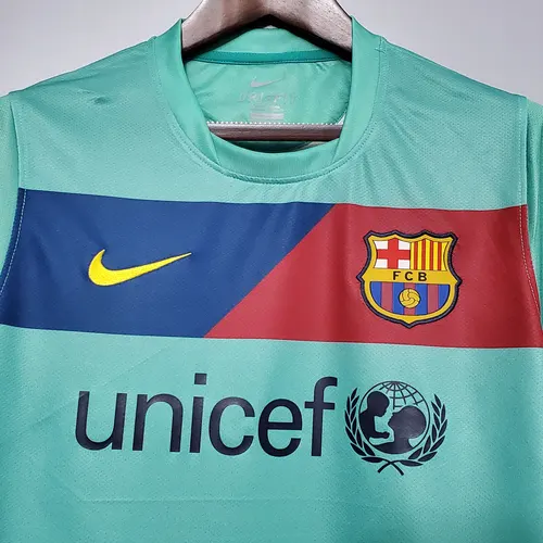 قميص كرة قدم برشلونة الضيف الرجعي لموسم 2010/2011 جودة تايلاندية — view 3