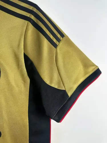 Camisa de Futebol Visitante AC Milan Retrô 2013/2014  — view 7