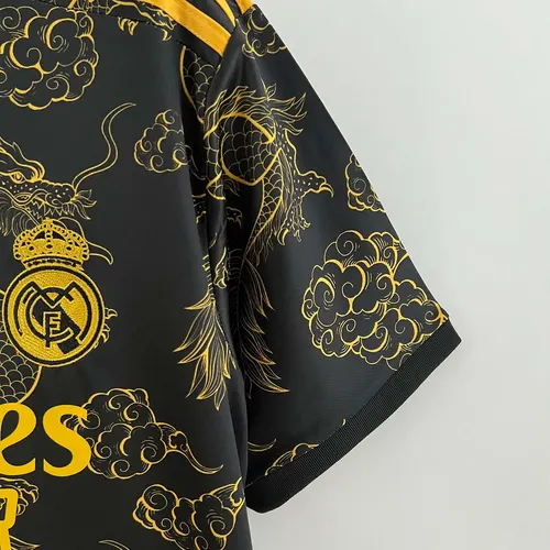2023/2024 Real Madrid Sonderedition Golddrache Fußballtrikot  — view 8
