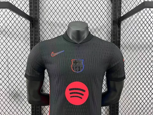 2024/2025 نسخة لاعب برشلونة قميص خارجي بدون سبوتيفاي جودة تايلاندية — view 3